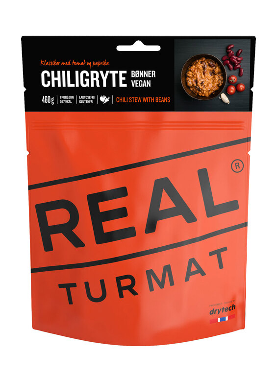 Odwodniona żywność Duszone chili z fasolą Real Turmat®