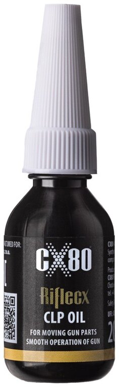 Olej CLP do smarowania ruchomych części broni Riflecx® 20 ml