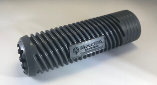 Osłona na tłumik V2 Cover 7.0"x1.5" Manta Defense® / kaliber .223, .300, .308, 5.56, 7.62
