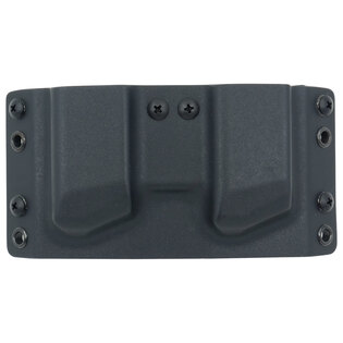 OWB Glock - zewnętrzne etui na dwa dwurzędowe magazynki pistoletowe bez SweatGuard RH Holsters®
