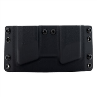 OWB - uniwersalna zewnętrzna kabura na dwa dwurzędowe magazynki do pistoletu bez SweatGuard RH Holsters®