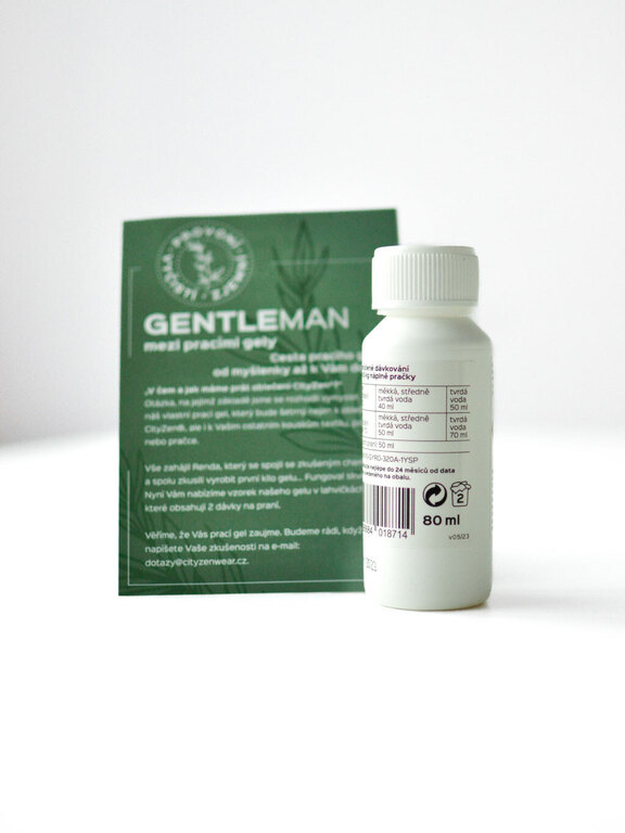 Płyn do prania Gentleman CityZen®, 80 ml