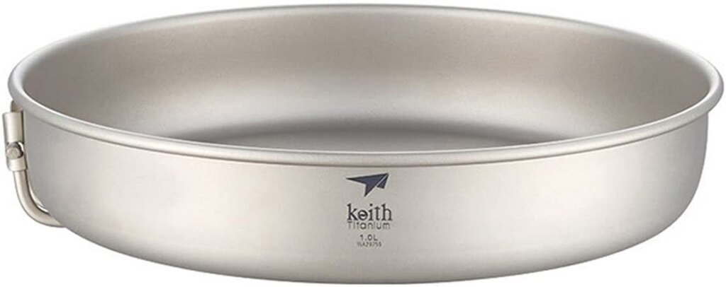 Patelnia tytanowa Fry Pan Keith® 1 l