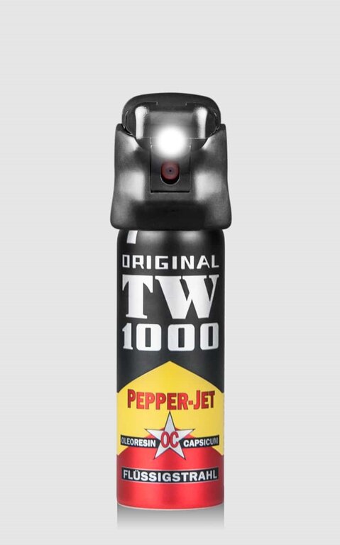Pepperspray z latarką Pepper - Jet TW1000® / 63 ml