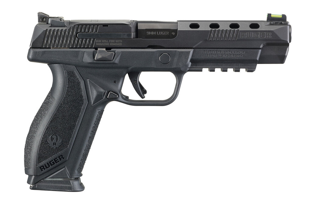 Pistolet American Competition Ruger® / 18 nabojów, kaliber 9x19 mm