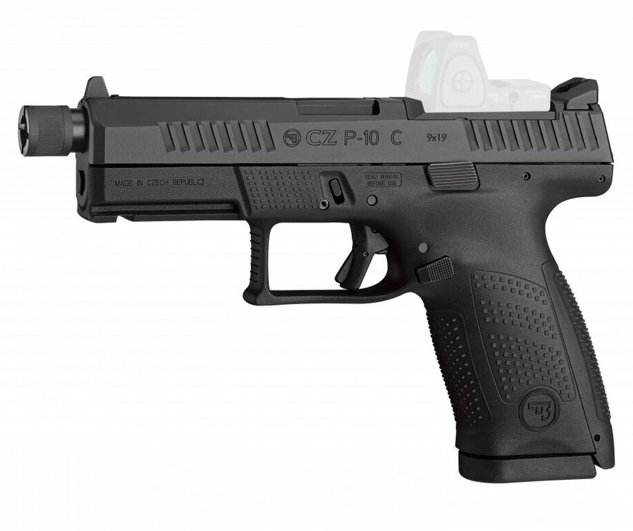Pistolet CZ P-10 C OR SR / kaliber 9×19 CZUB®