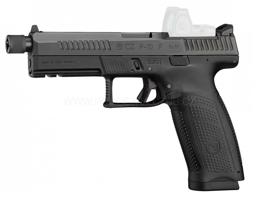 Pistolet CZ P-10 F OR SR / kaliber 9×19 CZUB®