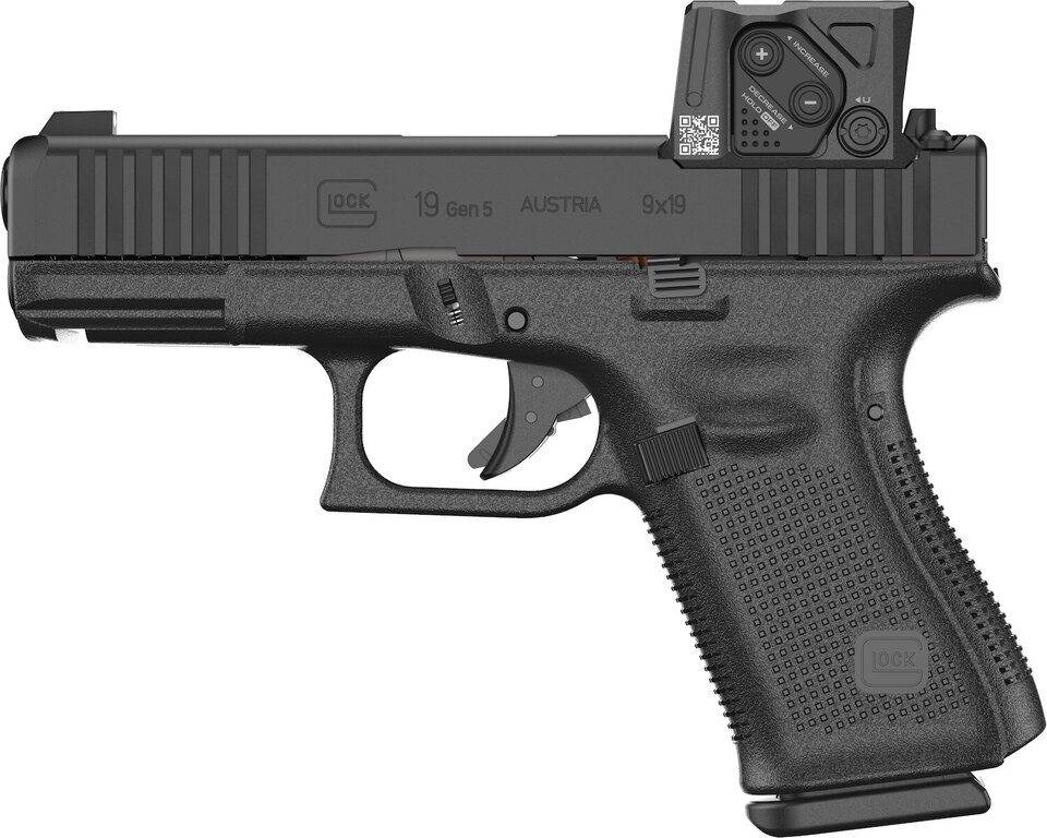 Pistolet Glock 19 Gen5 A-CUT™ / Aimpoint COA™ / kaliber 9×19