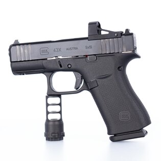 Pistolet Glock 43X MOS z kolimatorem RMSc Shield / kaliber 9x19