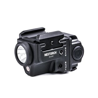 Pistoletowa latarka LED WL22R / czerwony laser NexTorch®