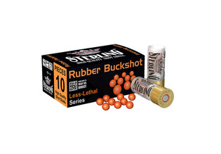 Pociski gumowe Defense Rubber Buckshot Sterling® / 12/70 / 10 sztuk