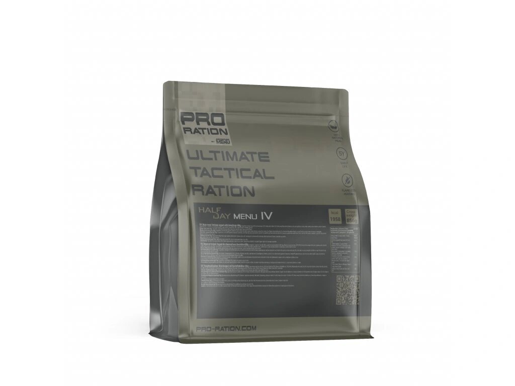 Porcja żywnościowa Ultimate Tactical Ration Half-Day, MENU VEGE