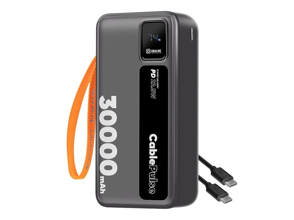 Powerbanka CablePulse OBAL:ME® / 30000 mAh