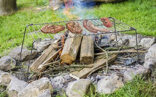 Przenośny składany grill BasicNature® XL