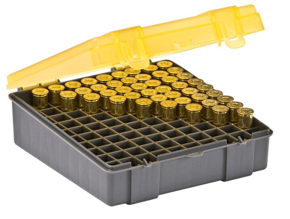 Pudełko na amunicję - .41 Magnum Plano Molding® USA - 100 sztuk, żółty