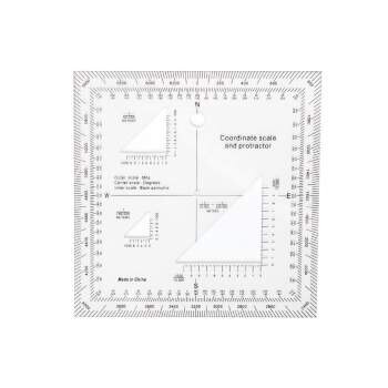 Rothco® linijka współrzędnych i kątomierz