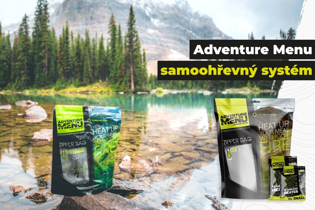 Samoogrzewacz ALL IN (3 x 30 g + 2 x 60 g + torba z zamkiem) Adventure Menu®