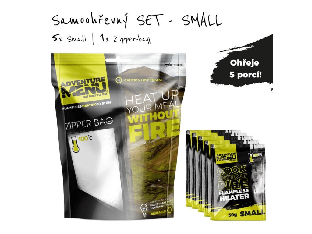 Samoogrzewająca kapsuła 5x 30 g Adventure Menu®