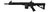 Samopowtarzalny karabin AR15 M4FL 14,5" / kaliber .223 Rem. Schmeisser®
