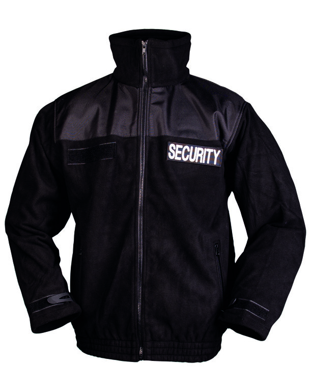 SECURITY polarowa bluza Mil-Tec® - czarna