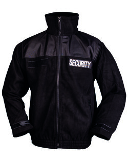SECURITY polarowa bluza Mil-Tec® - czarna