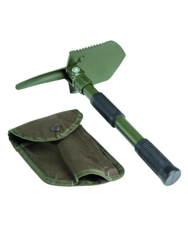 Składana łopatka - szpadel MINI z pokrowcem Mil-Tec® - oliwkowy