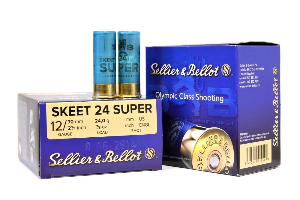 Skeet 24 Super Sellier & Bellot® / 12/70* / 24 g / 25 sztuk