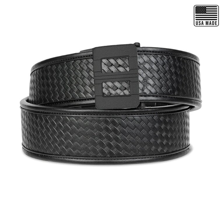 Skórzany pas Basketweave Duty Kore® / klamra D2