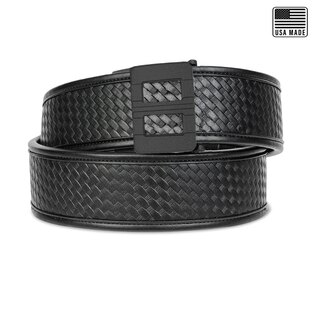 Skórzany pas Basketweave Duty Kore® / klamra D2