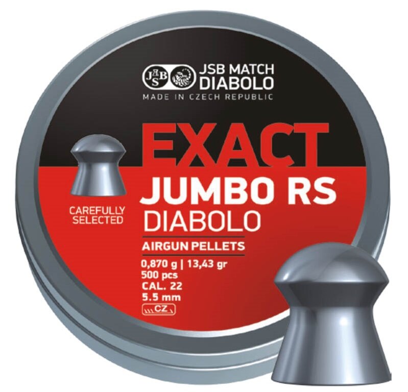 Śrut Exact Jumbo RS 5.52 mm JSB® / 250 szt.