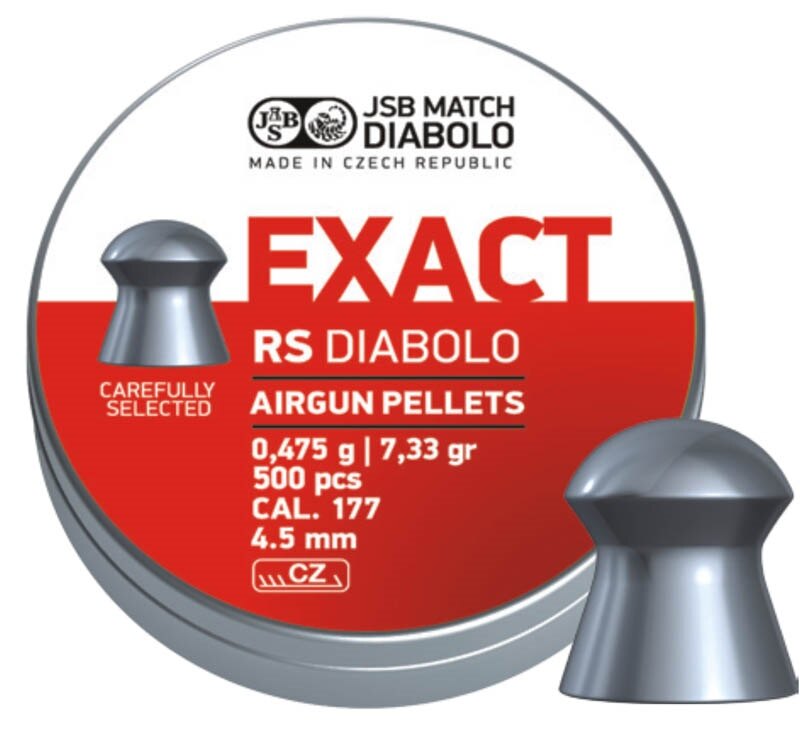 Śrut Exact RS 4.52 mm JSB® / 500 sztuk