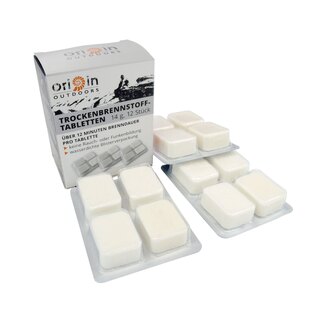 Stały suchy spirytus / tabletki 12 × 14 g Origin Outdoors®
