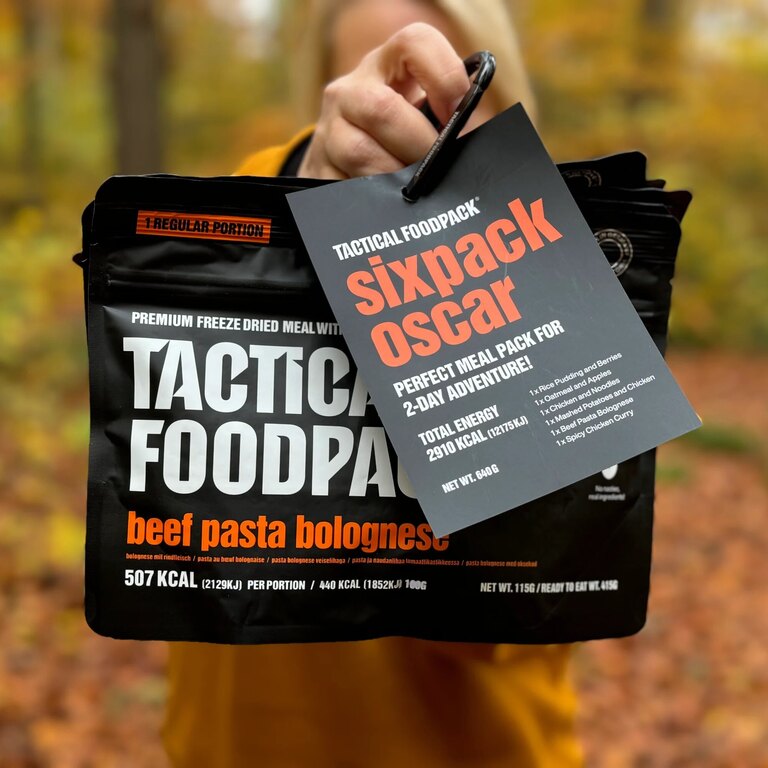 Suszona żywność Sixpack Oscar Tactical Foodpack®