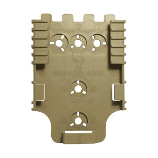 System Quick Locking System QLS 22 Safariland® / Receiver Plate