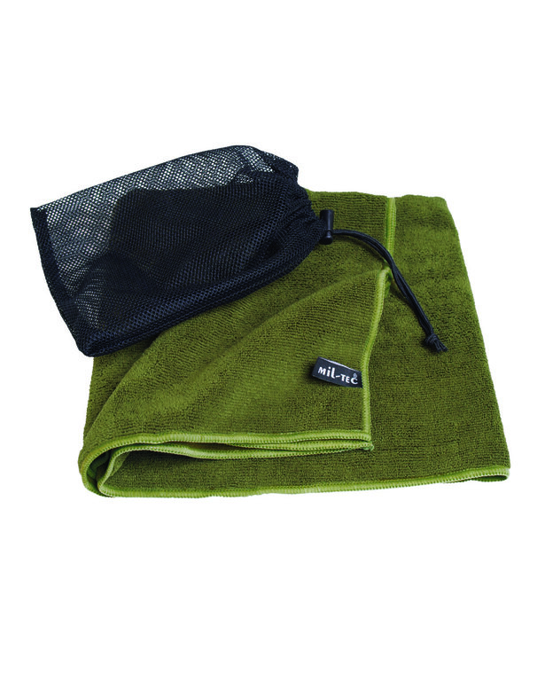 Szybkoschnący ręcznik MICROFIBRE Mil-Tec® - oliwkowy