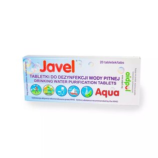 Tabletki do uzdatniania wody Aqua Javel®