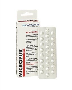 Tabletki do uzdatniania wody Micropur Forte MF 1T Katadyn®, 50 tabletek