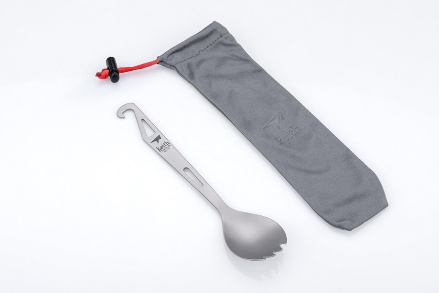 Titanowy spork z otwieraczem do butelek Opener Keith®