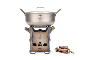 Tytanowa kuchenka Wood Stove - piecyk na drewno Keith®