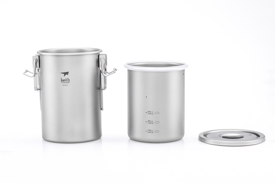 Tytanowy wielofunkcyjny garnek Cooker Keith® 900 ml