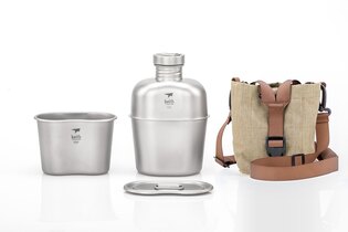 Tytanowy zestaw do gotowania Mess Kit Keith®