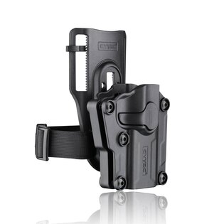 Uniwersalna kabura pistoletowa Mega-Fit Cytac® / platforma obniżona