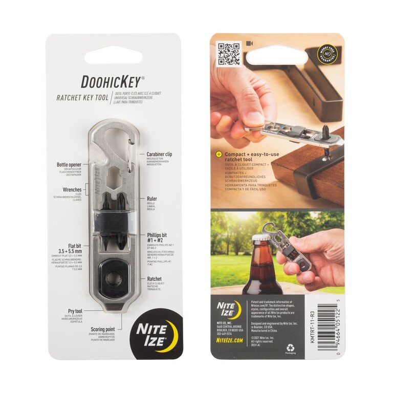 Wielofunkcyjny karabińczyk z zapadką DoohicKey Nite Ize®