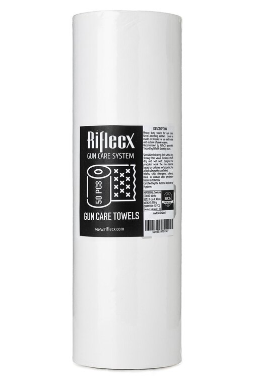 Wysokowydajne ręczniki 31×38 cm RifleCX®, 50 szt.