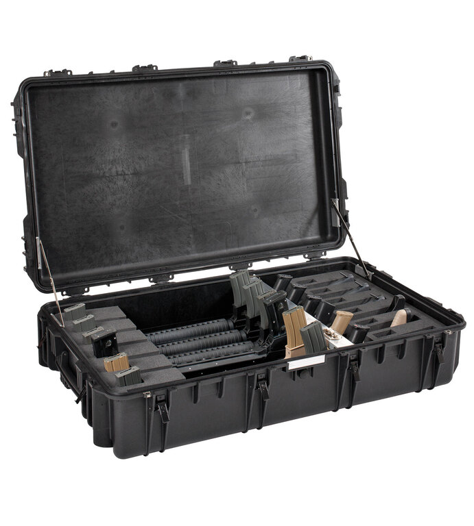 Wytrzymała wodoodporna walizka na 6 karabinów 10826 Explorer Cases® / z pianką