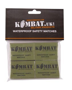Zapałki Waterproof Matches Kombat UK®, 4 szt.