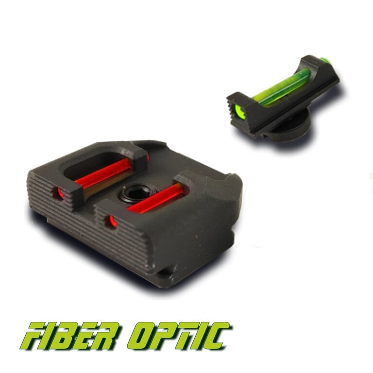 Zendl światłowodowe celowniki do pistoletów PPQ, P99, PPS Walther®