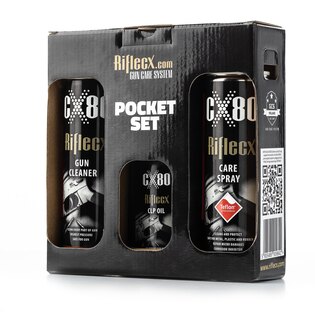 Zestaw do czyszczenia broni krótkiej POCKET Riflecx®