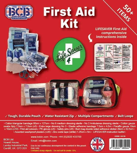 Zestaw pierwszej pomocy Lifesaver IV BCB®