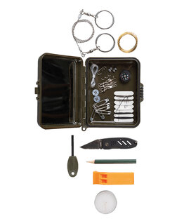 Zestaw przetrwania KPZ Mil-Tec® - czarny